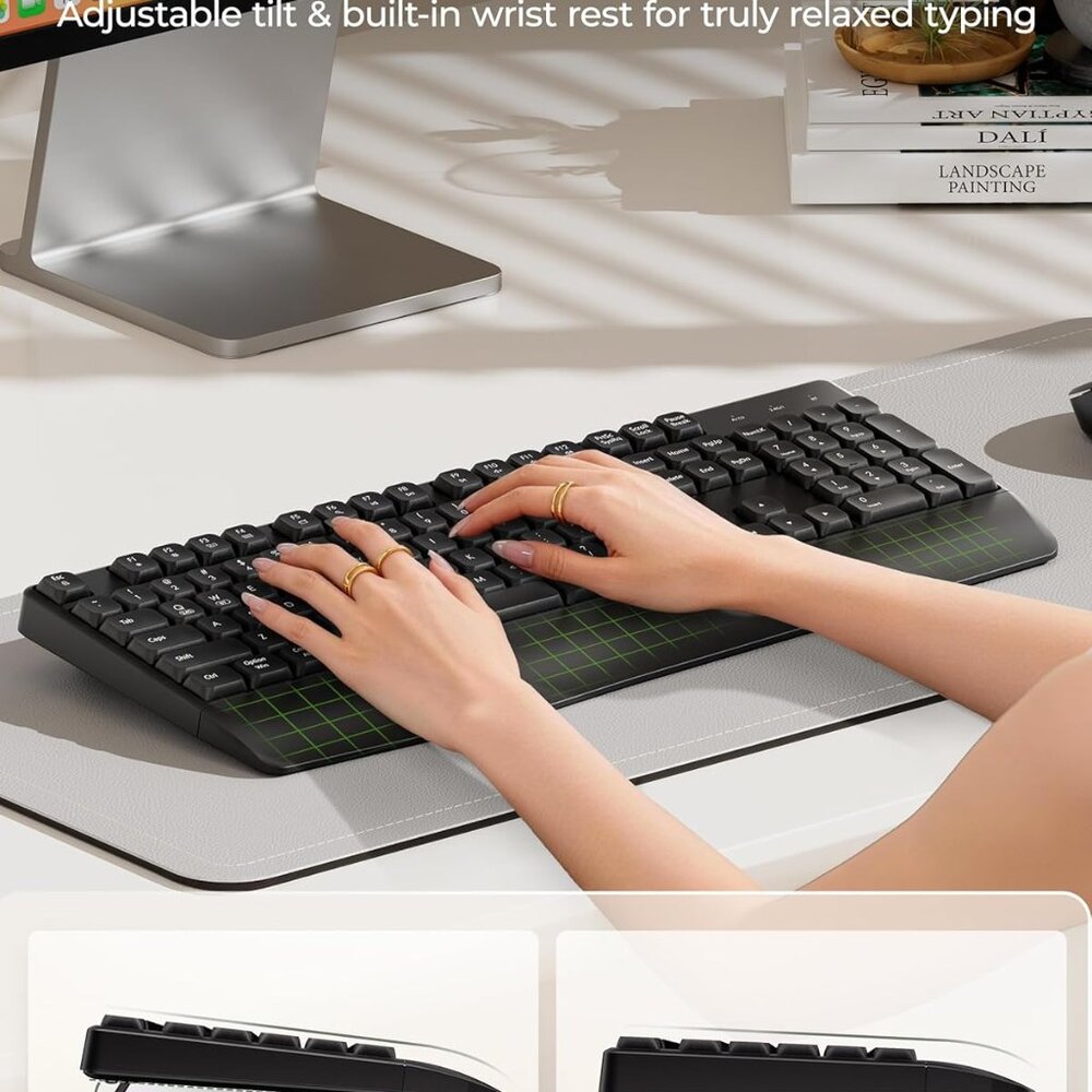 Wireless Bluetooth Keyboard & Mouse - Picture 4 of 7